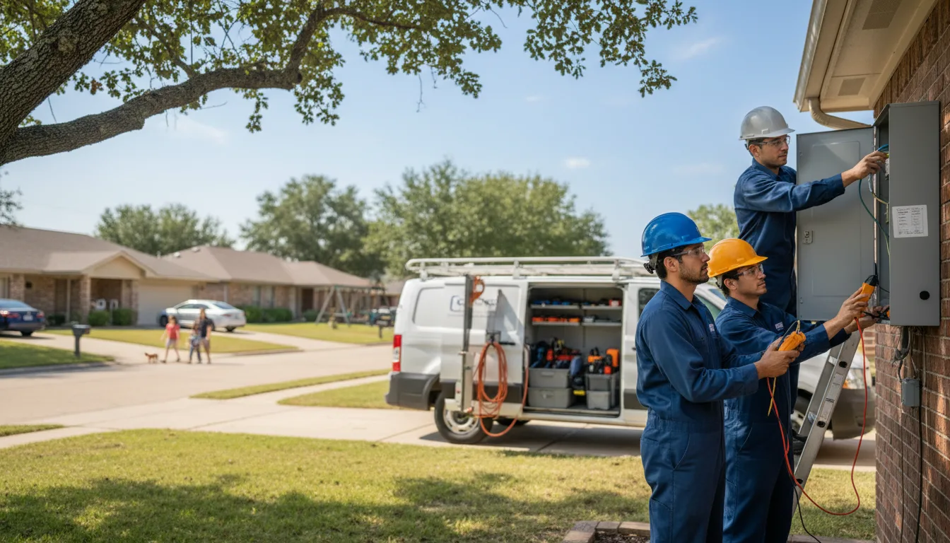 Certified electrician providing emergency electrical services in Cheshire, OH